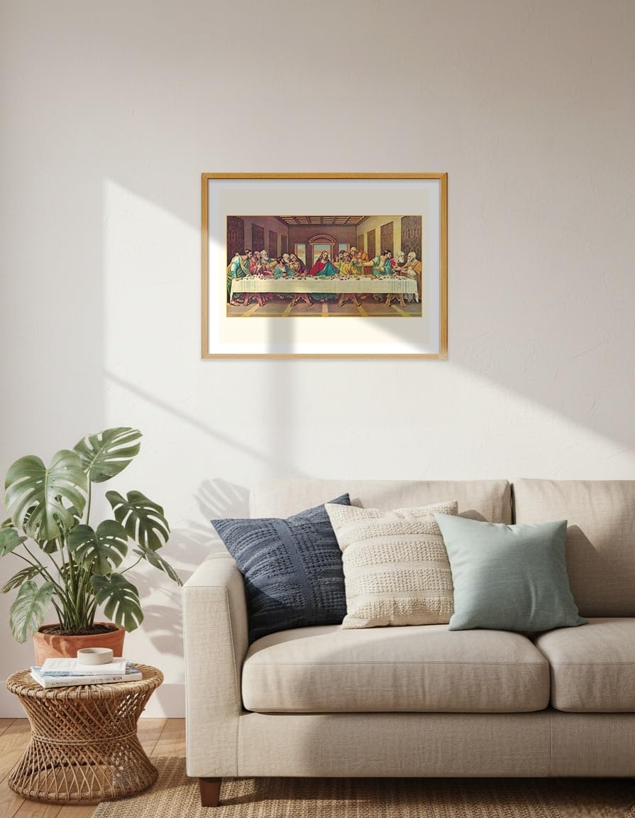 The Last Supper - Jesus and The Twelve Apostles - Vintage